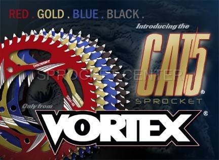 VORTEX STEEL REAR SPROCKET BLACK 40T Fits Honda CBR250R,CBR250R ABS