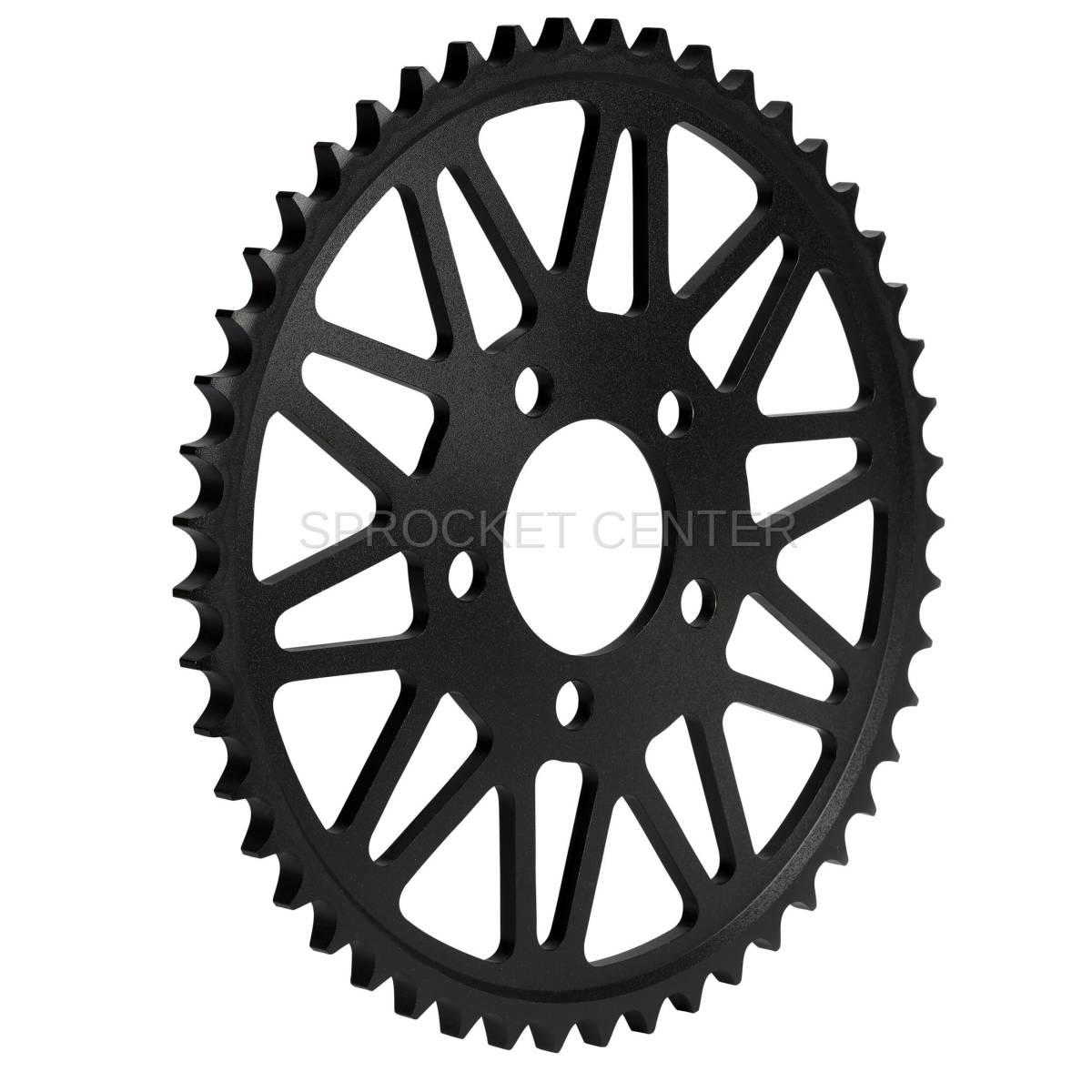 thumbnail image 2 of 51 Tooth Rear High Polished Stainless Steel Sprocket For Harley Chopper 1984-Up 2 of 5