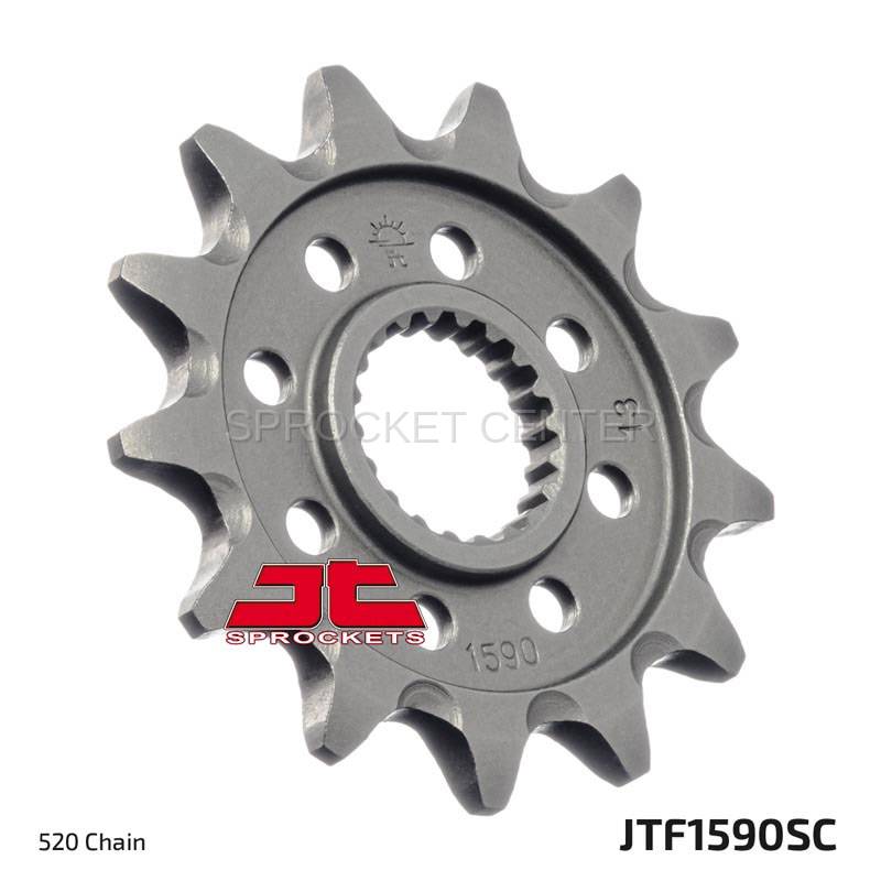 JT Sprockets (#JTF1590SC) 520 Pitch Chromoly-Steel Front Sprocket ...