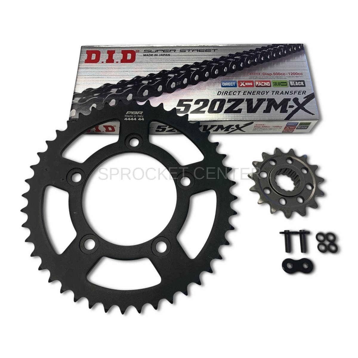 520 Sprocket Kit - SUPERLITE RSX Steel Sprocket Set with Choice of Chain -  DUCATI 959 Panigale