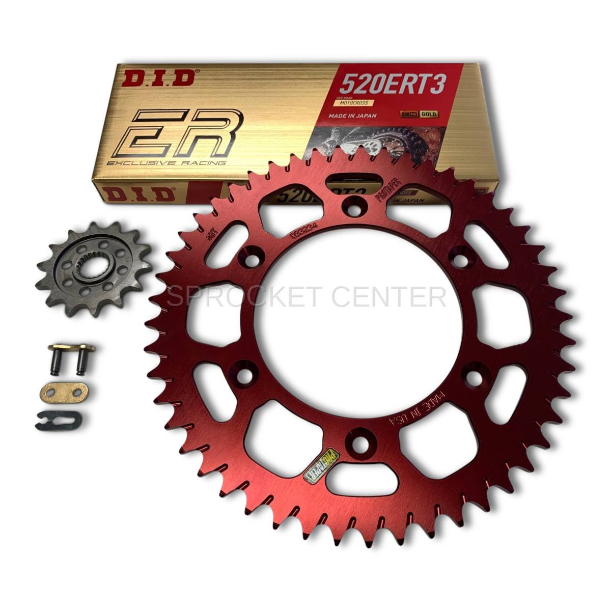 Honda CRF450 R/RX (1723) PRO TAPER Sprockets & 520 Chain Kit
