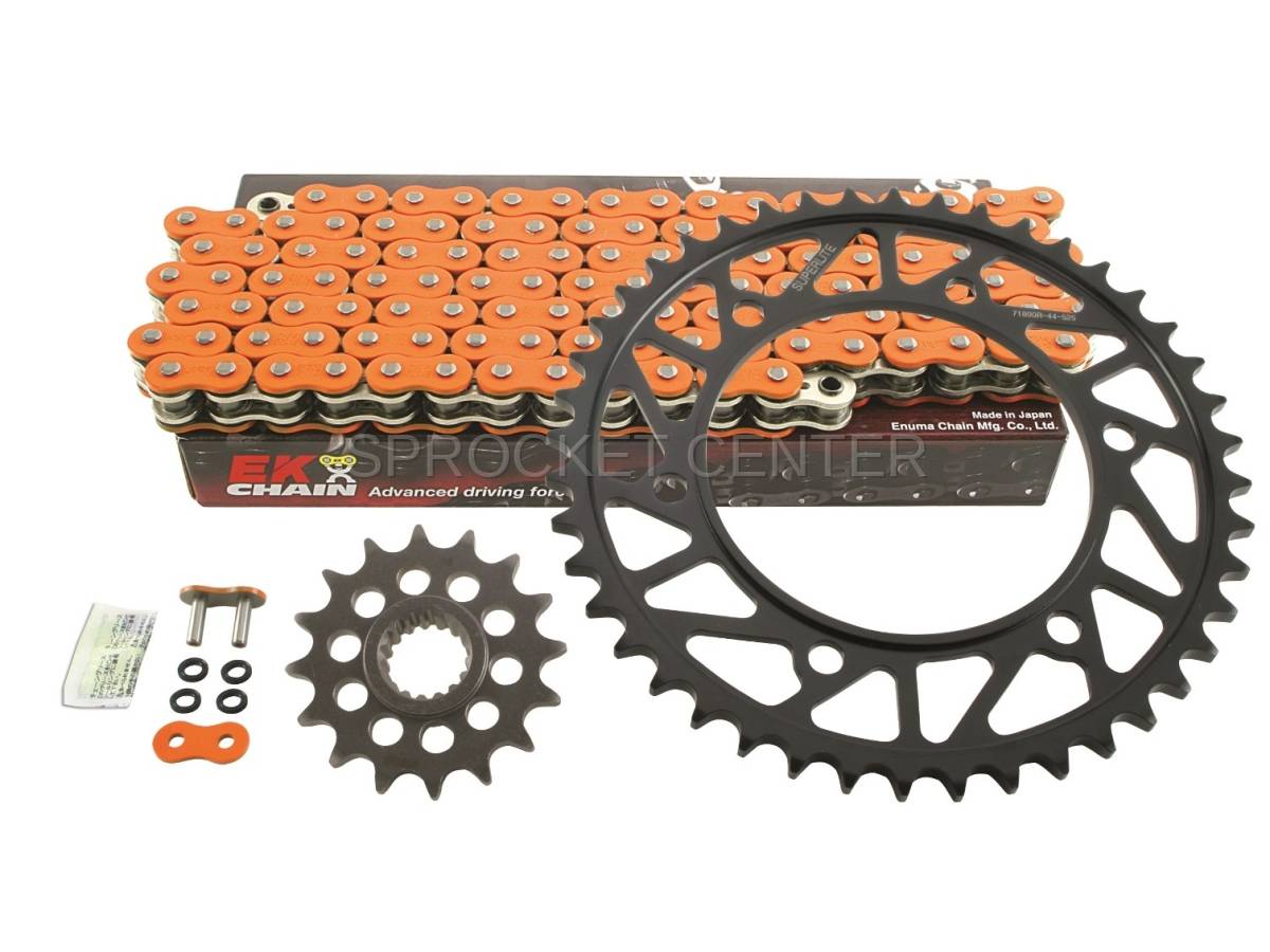 KTM 390 Duke ('1521+) 520 Pitch SUPERLITE RS Sprocket Set with Chain