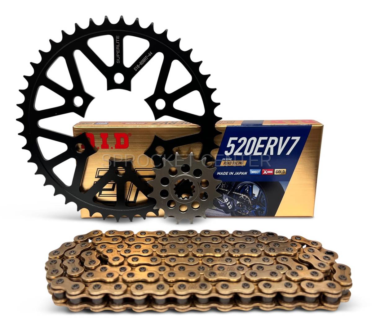 520 Chain Kit - SUPERLITE RSX Sprocket Set with Choice of Chain - KAWASAKI  ZX-6R | 636 '07-18