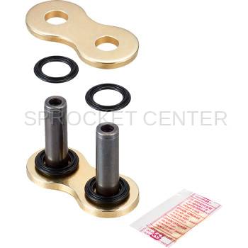 DID 530 ZVMX X-Ring Chain Master Link – Natural Stainless Steel, Rivet Style