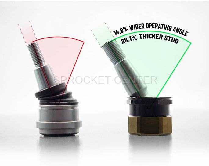 thumbnail image 2 of 4 Upper Or Lower Ball Joints For Yamaha Raptor 660R YFM660R 2001-2005 2 of 6