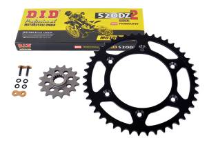 AHL Front & Rear Sprocket Kit (13T-47T) For Honda CRF230F 2004-2012 – Steel/Aluminum Combo For Motorcycle