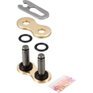 DID Chain - DID Chain 525 VX3 Master Link - CLIP TYPE (Gold or Natural)