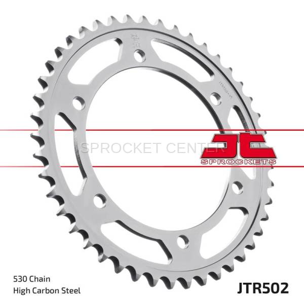JT Sprockets - JT Sprockets (#JTR502) 530 Pitch Steel Rear Sprocket - KAWASAKI
