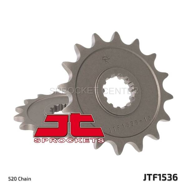 JT Sprockets - JT Sprockets (#JTF1536) 520 Pitch Chromoly-Steel Front Sprocket