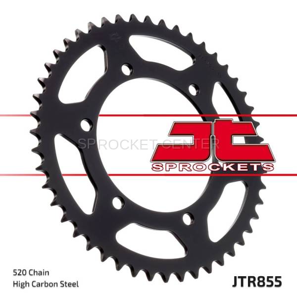 JT Sprockets - JT Sprockets (#JTR855) 520 Pitch Steel Rear Sprocket