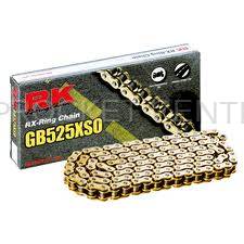 RK Chain - RK Chain - 525 XSO Sealed X'ring Chain - GOLD (choose length)