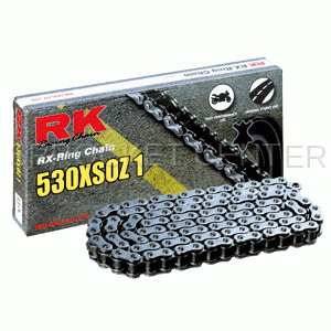 RK Chain - RK Chain 530 XSO-Z1 series X'ring Chain - GOLD or NATURAL (choose length)