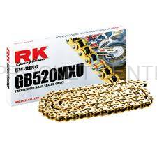 RK Chain - RK Chain - 520 MXU series Gold Motocross Chain