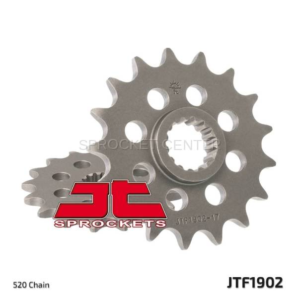 JT Sprockets - JT Sprockets (#JTF1902) 520 Pitch Chromoly-Steel Front Sprocket - KTM / Husqvarna