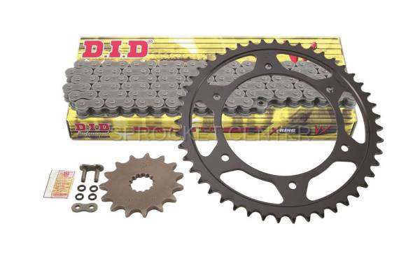 JT Sprockets - 525 Chain Kit - Steel Sprocket Set with Choice of Chain - BMW F700 GS