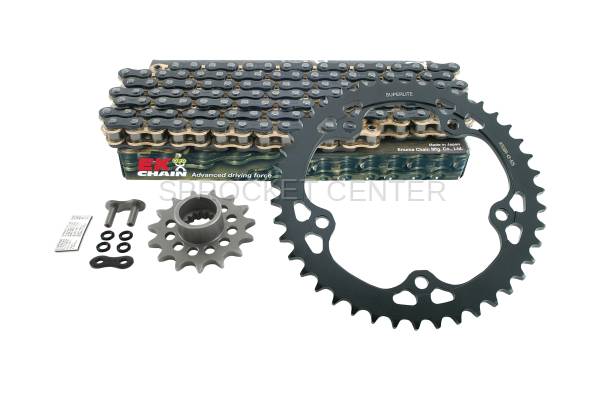 Superlite Sprockets - 525 Chain Kit - SUPERLITE Sprocket Set with Choice of Chainn - MV AGUSTA 989 Brutale