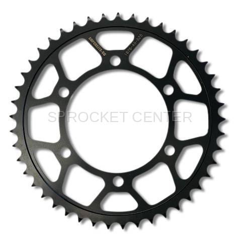 Superlite Sprockets - SUPERLITE TEK5 Series 520 Pitch Black Steel Rear Sprocket (#TK486)