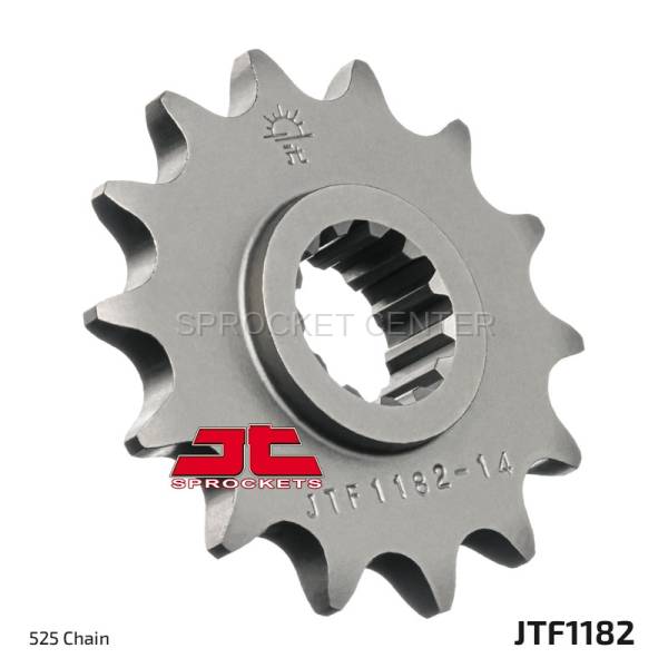 JT Sprockets - JT Sprockets (#JTF1182) 525 Pitch Chromoly-Steel Front Sprocket - TRIUMPH