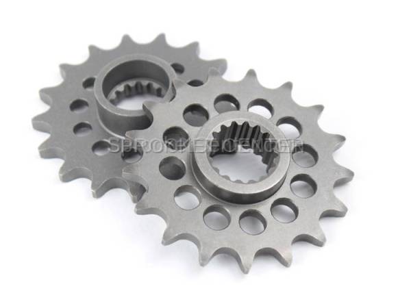 Superlite Sprockets - SUPERLITE (#22904R) 520 Conversion Chromoly-Steel Front Sprocket - SUZUKI