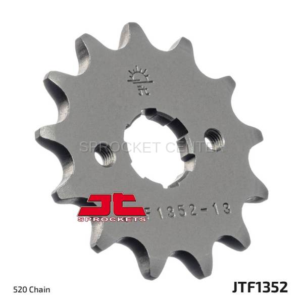 JT Sprockets - JT Sprockets (#JTF1352) 520 Pitch Chromoly-Steel Front Sprocket