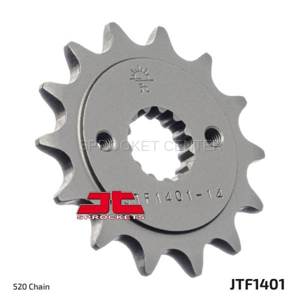 JT Sprockets - JT Sprockets (#JTF1401) Chromoly-Steel Front Sprocket - SUZUKI