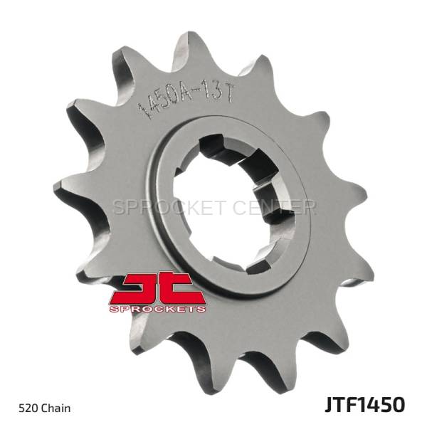 JT Sprockets - JT Sprockets (#JTF1450) 520 Pitch Chromoly-Steel Front Sprocket
