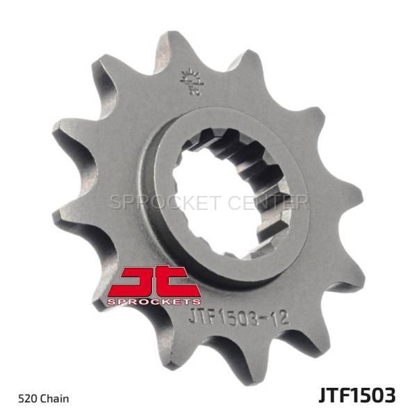 JT Sprockets - JT Sprockets (#JTF1503) 520 Pitch Chromoly-Steel Front Sprocket