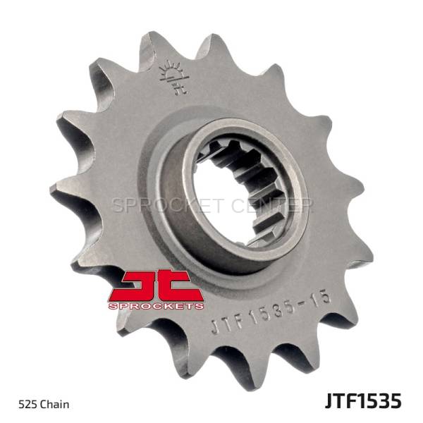 JT Sprockets - JT Sprockets (#JTF1535) 525 Pitch Chromoly-Steel Front Sprocket