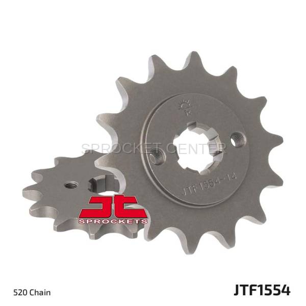 JT Sprockets - JT Sprockets (#JTF1554) 520 Pitch Chromoly-Steel Front Sprocket