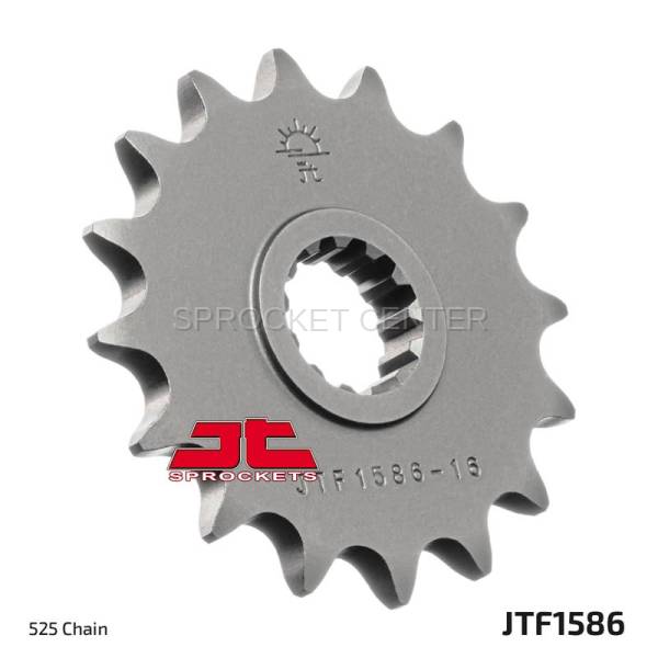 JT Sprockets - JT Sprockets (#JTF1586) 525 Pitch Chromoly-Steel Front Sprocket - YAMAHA