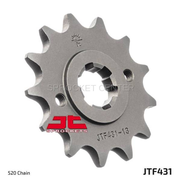 JT Sprockets - JT Sprockets (#JTF431) 520 Pitch Chromoly-Steel Front Sprocket