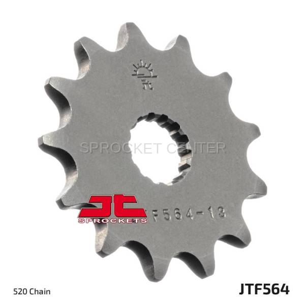 JT Sprockets - JT Sprockets (#JTF564) 520 Pitch Chromoly-Steel Front Sprocket - YAMAHA