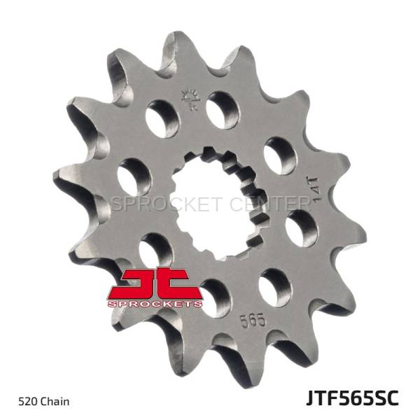 JT Sprockets - JT Sprockets (#JTF565) 520 Pitch Chromoly-Steel Front Sprocket