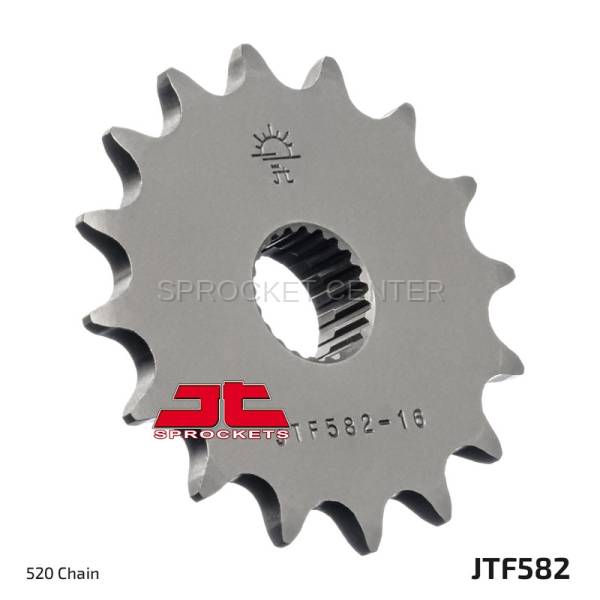 JT Sprockets - JT Sprockets (#JTF582) 520 Pitch Chromoly-Steel Front Sprocket - YAMAHA