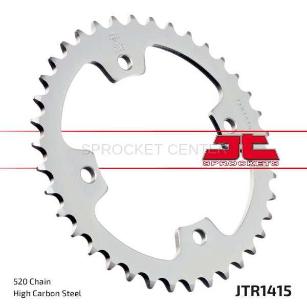JT Sprockets - JT Sprockets (#JTR1415) 520 Pitch Steel Rear Sprocket