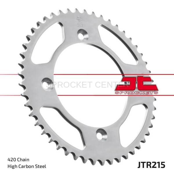 JT Sprockets - JT Sprockets (#JTR215) 420 Pitch Steel Rear Sprocket - HONDA