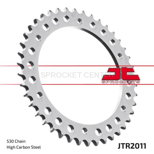 JT Sprockets - JT Sprockets (#JTR2011) 530 Pitch Steel Rear Sprocket - TRIUMPH