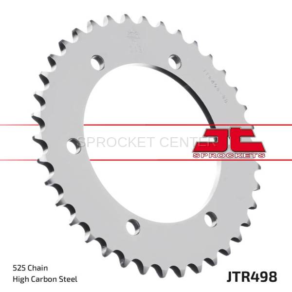 JT Sprockets - JT Sprockets (#JTR498) 525 Pitch Steel Rear Sprocket