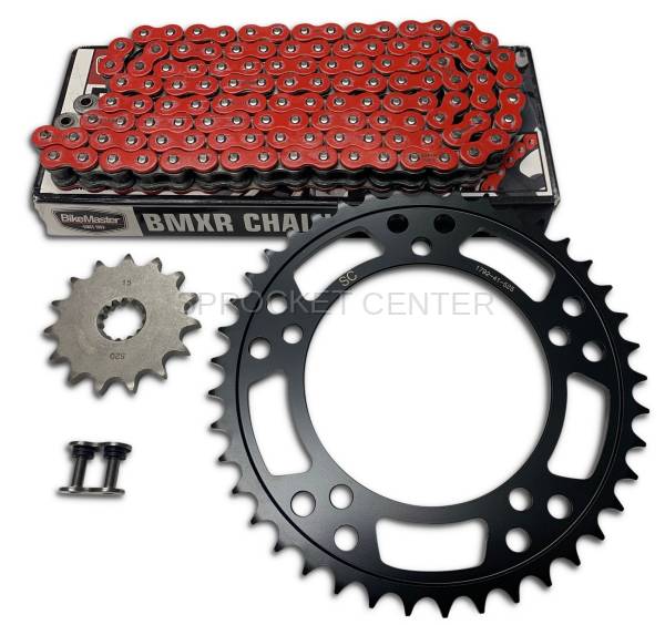 JT Sprockets - 520 Chain Kit - SPROCKET CENTER Steel Sprocket Set with Chain - HONDA NC750 manual '14-20