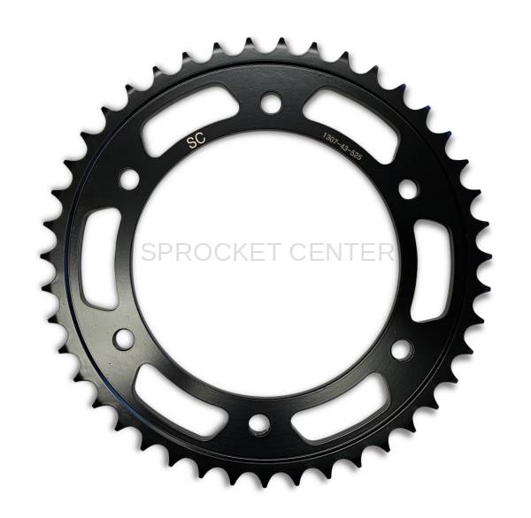 JT Sprockets - SPROCKET CENTER 525 Pitch Steel Rear Sprocket (#1307) HONDA