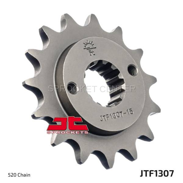 JT Sprockets - JT Sprockets (#JTF1307) 520 Pitch Chromoly-Steel Front Sprocket - KAWASAKI