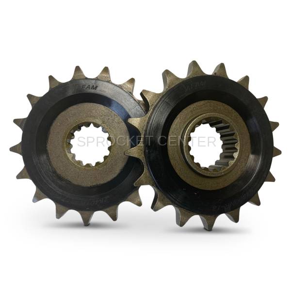 AFAM - AFAM (#20617NR) 520 Pitch Rubber Dampened "Silent" Front Sprocket - HONDA