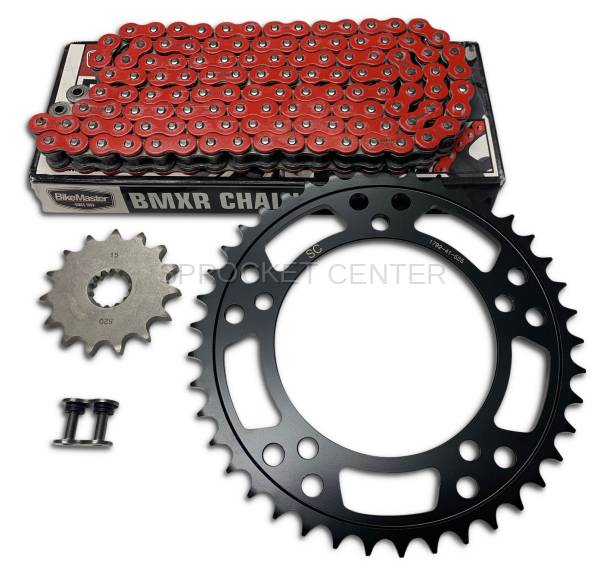 Sprocket Center - 520 Chain Kit - Steel Sprocket Set with Chain - HONDA NC750 DCT models '21-23