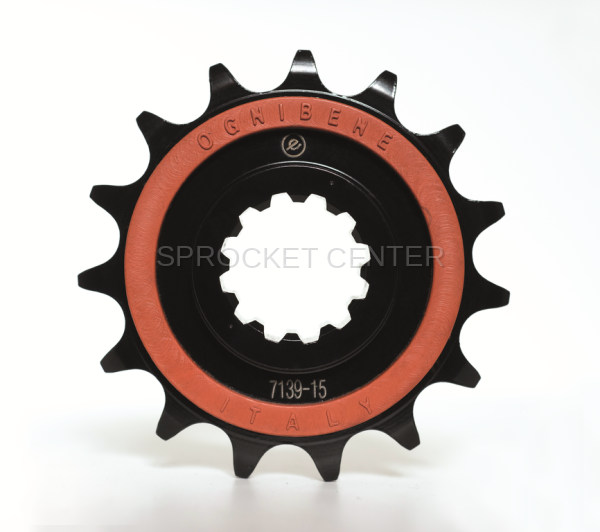 AFAM - OGNIBENE - 525 Pitch Rubber Dampened "Silent" Front Sprocket (#20612-7136) HONDA