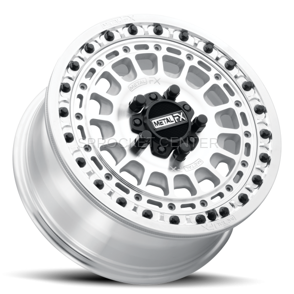 Metal FX - Metal FX HITMAN R Beadlock Wheel 15"x7" (5x114) RAW - RZR Pro R / Turbo R (22-23)