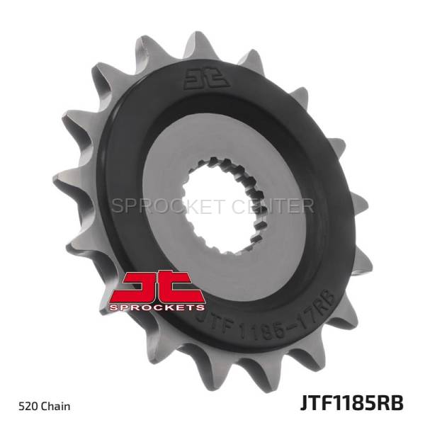 Superlite Sprockets - JT Sprockets (#JTF1185RB) 520 Pitch Rubber Dampened Front Sprocket - TRIUMPH