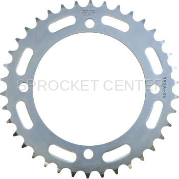 Sunstar - SUNSTAR (#3538) 520 Pitch Steel Rear Sprocket - YAMAHA