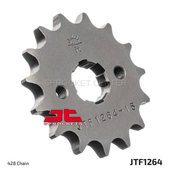 JT Sprockets - JT Sprockets (#JTF1264) 428 Pitch Chromoly-Steel Front Sprocket - HONDA XR150L