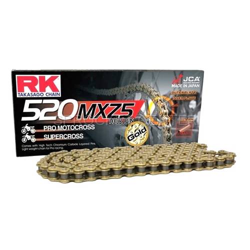 RK Chain - RK Chain 520 MXZ5 Motocross Chain (GOLD)