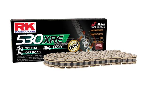 RK Chain - RK Chain 530 XRE series High Performance X'Ring Chain - (choose color / choose length)